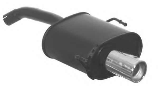 Глушитель для спортивного автомобиля IMASAF 11.50.RB