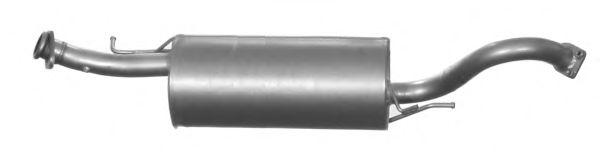 Средний глушитель выхлопных газов IMASAF MI.80.06