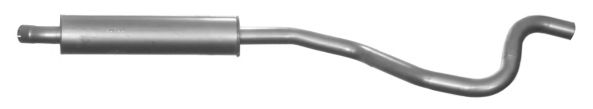Средний глушитель выхлопных газов TESH 311646