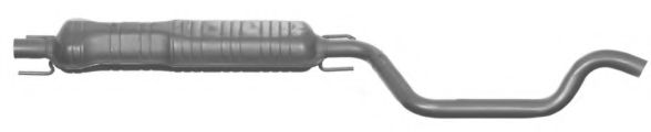 Средний глушитель выхлопных газов IMASAF 54.87.56