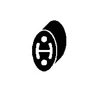 Кронштейн, система выпуска ОГ IMASAF 09.10.31