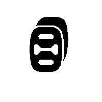 Кронштейн, система выпуска ОГ IMASAF 09.10.59