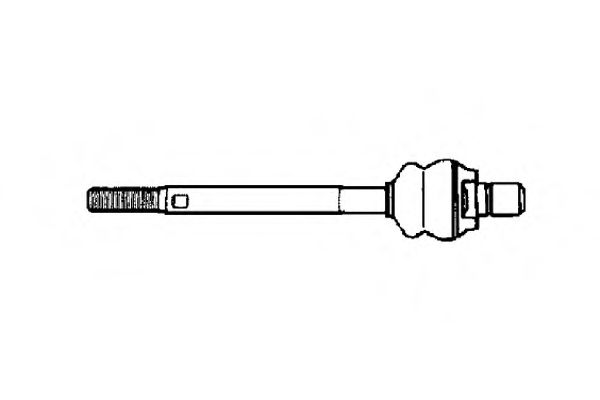 Осевой шарнир, рулевая тяга OCAP 0600262