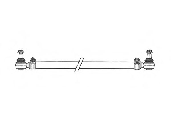 Поперечная рулевая тяга OCAP 0506904