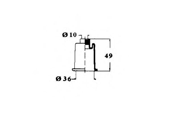 Пыльник, рулевое управление OCAP 1211297