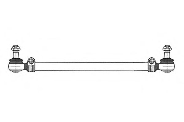 Поперечная рулевая тяга OCAP 0507855