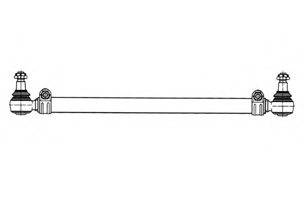 Поперечная рулевая тяга OCAP 0507778