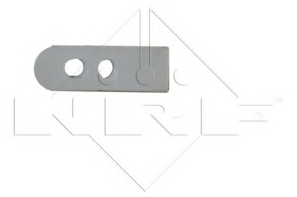 Теплообменник, отопление салона NRF 58621