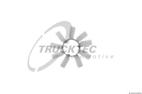 Крыльчатка вентилятора, охлаждение двигателя TRUCKTEC AUTOMOTIVE 02.19.030
