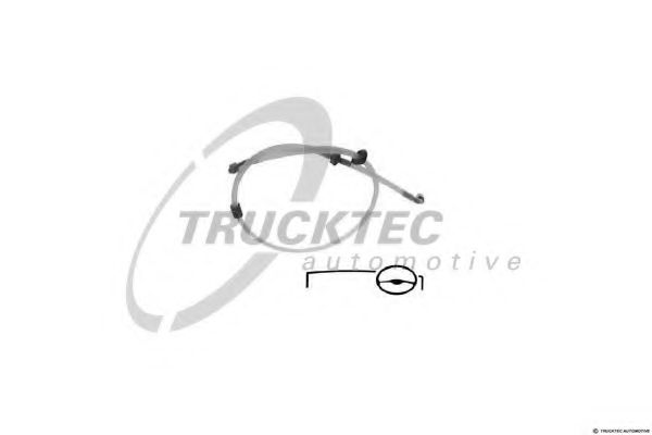Вакуумный провод, усилитель тормозного механизма TRUCKTEC AUTOMOTIVE 0236033