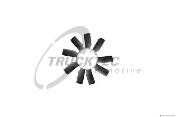 Крыльчатка вентилятора, охлаждение двигателя TRUCKTEC AUTOMOTIVE 02.19.194