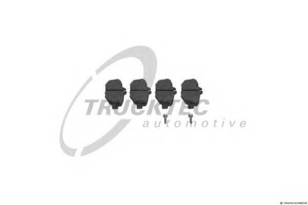 Комплект тормозных колодок, дисковый тормоз ATE BA2221