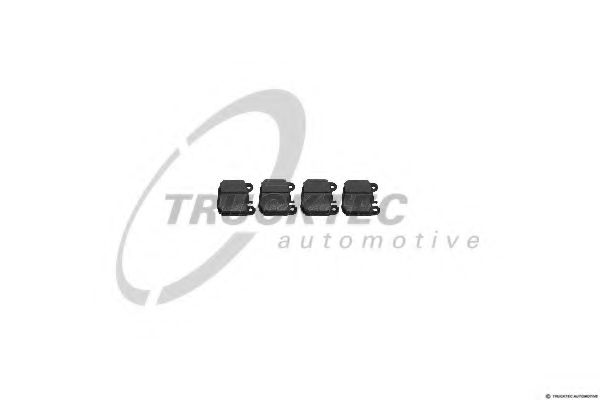 Комплект тормозных колодок, дисковый тормоз TRUCKTEC AUTOMOTIVE 02.35.142
