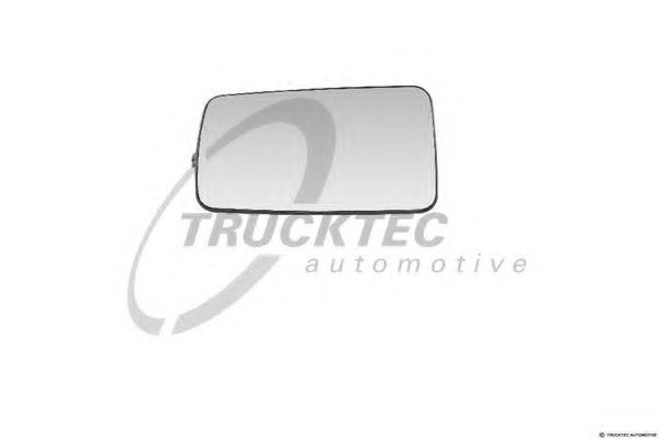 Зеркальное стекло, наружное зеркало TRUCKTEC AUTOMOTIVE 02.57.071