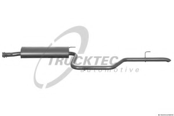 Труба выхлопного газа TRUCKTEC AUTOMOTIVE 02.39.023