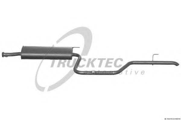 Труба выхлопного газа TRUCKTEC AUTOMOTIVE 02.39.024