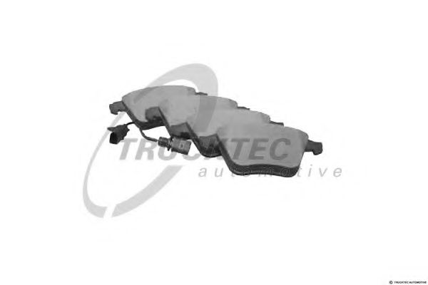 Комплект тормозных колодок, дисковый тормоз TRUCKTEC AUTOMOTIVE 07.35.244