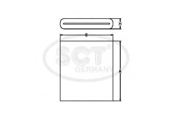 Воздушный фильтр SCT Germany SB 649