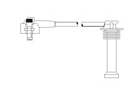 Комплект проводов зажигания SCT Germany PS 6719