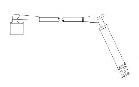Комплект проводов зажигания SCT Germany PS 6994