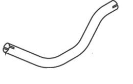 Труба выхлопного газа BORGES 4553