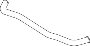 Труба выхлопного газа DINEX 52766