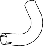 Труба выхлопного газа DINEX 52279