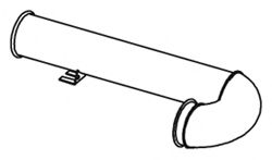 Труба выхлопного газа DINEX 21725