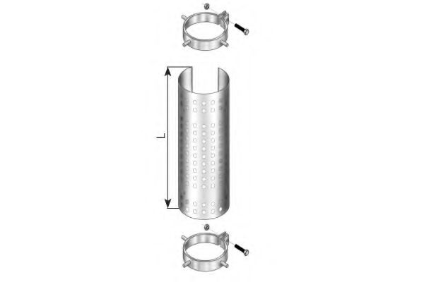 Теплозащитный экран DINEX 95522