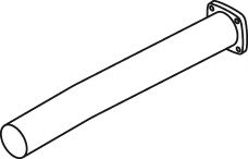 Труба выхлопного газа DINEX 16608