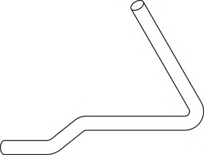 Труба выхлопного газа DINEX 23604