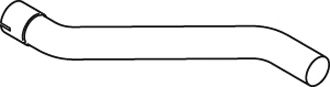 Труба выхлопного газа DINEX 21720