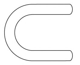 Труба выхлопного газа DINEX 18118