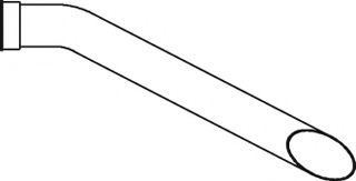 Труба выхлопного газа DINEX 18634