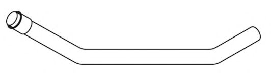 Труба выхлопного газа DINEX 22113