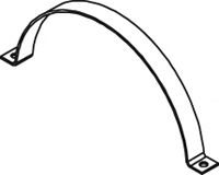 Кронштейн, глушитель DINEX 68864