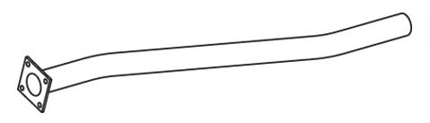 Труба выхлопного газа DINEX 80145