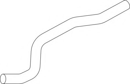 Труба выхлопного газа DINEX 52254