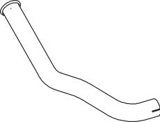 Труба выхлопного газа DINEX 52787