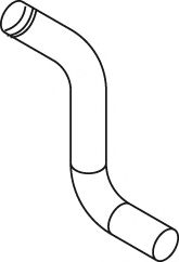 Труба выхлопного газа DINEX 19132