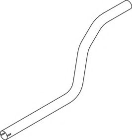 Труба выхлопного газа DINEX 52616