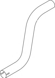 Труба выхлопного газа DINEX 52618