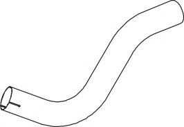 Труба выхлопного газа DINEX 53636