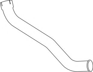 Труба выхлопного газа DINEX 52684