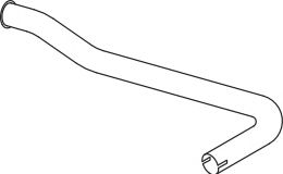 Труба выхлопного газа DINEX 53615