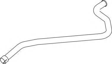 Труба выхлопного газа DINEX 53641