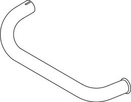 Труба выхлопного газа DINEX 53688