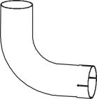 Труба выхлопного газа DINEX 53768