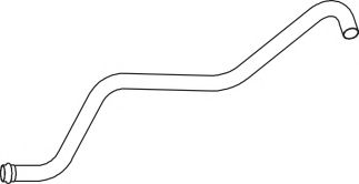 Труба выхлопного газа DINEX 54170