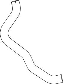 Труба выхлопного газа DINEX 54631